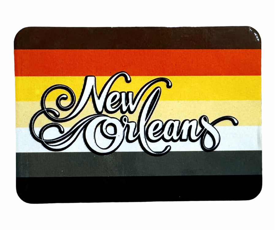 New Orleans Bear Pride Magnet