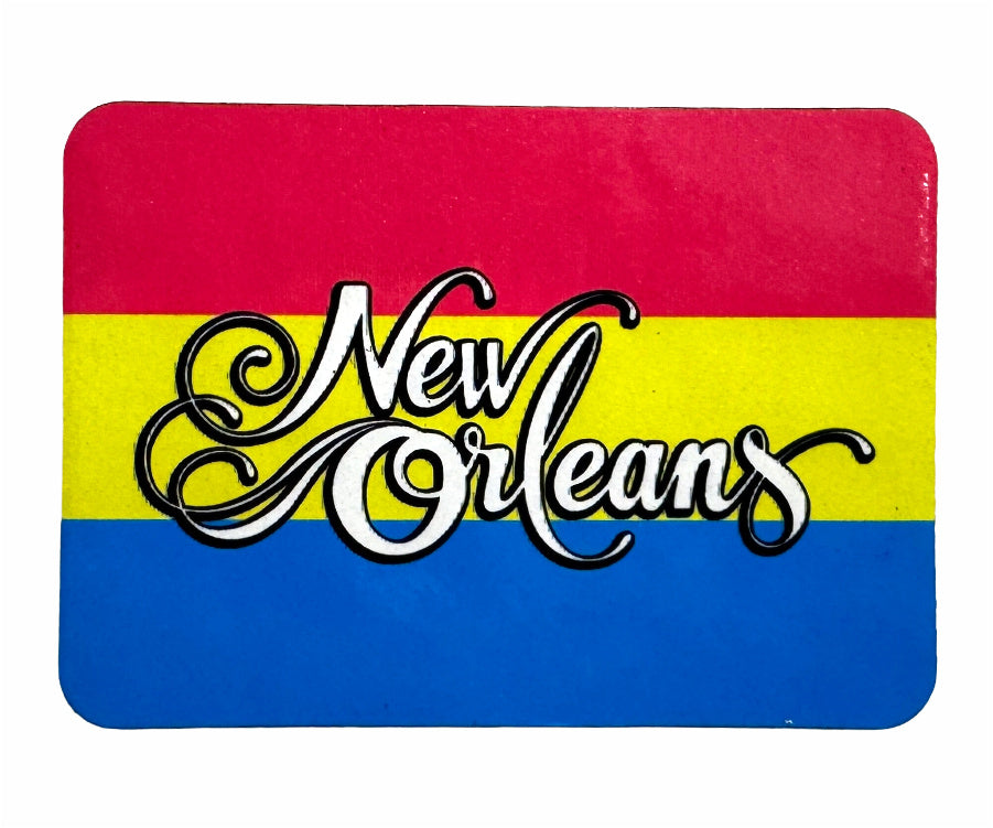 New Orleans Pansexual Pride Magnet