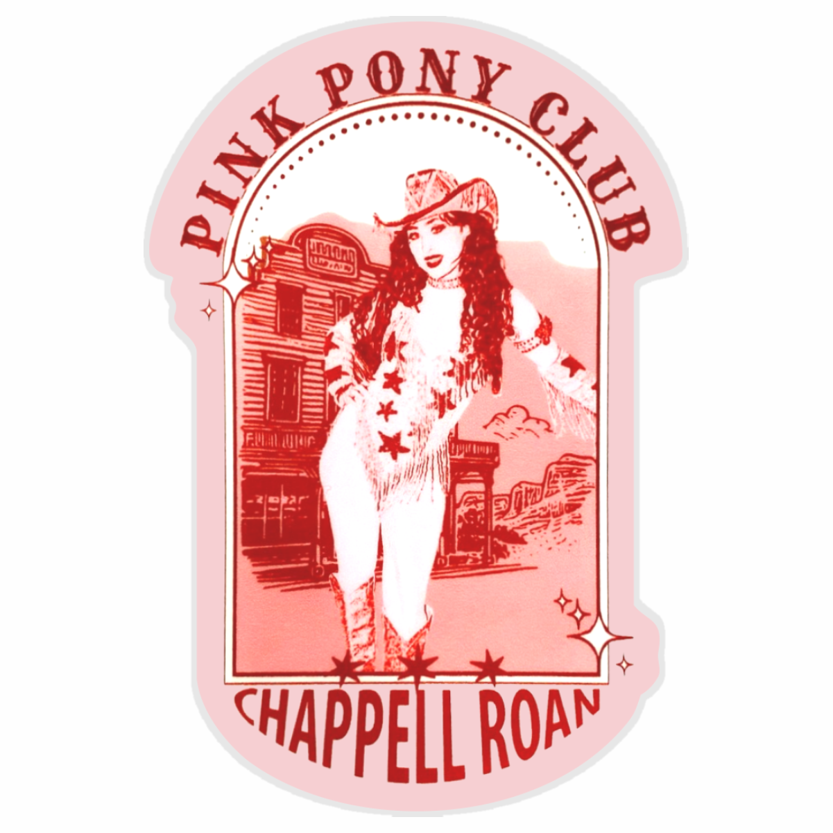 Pink Pony Club 1 Sticker