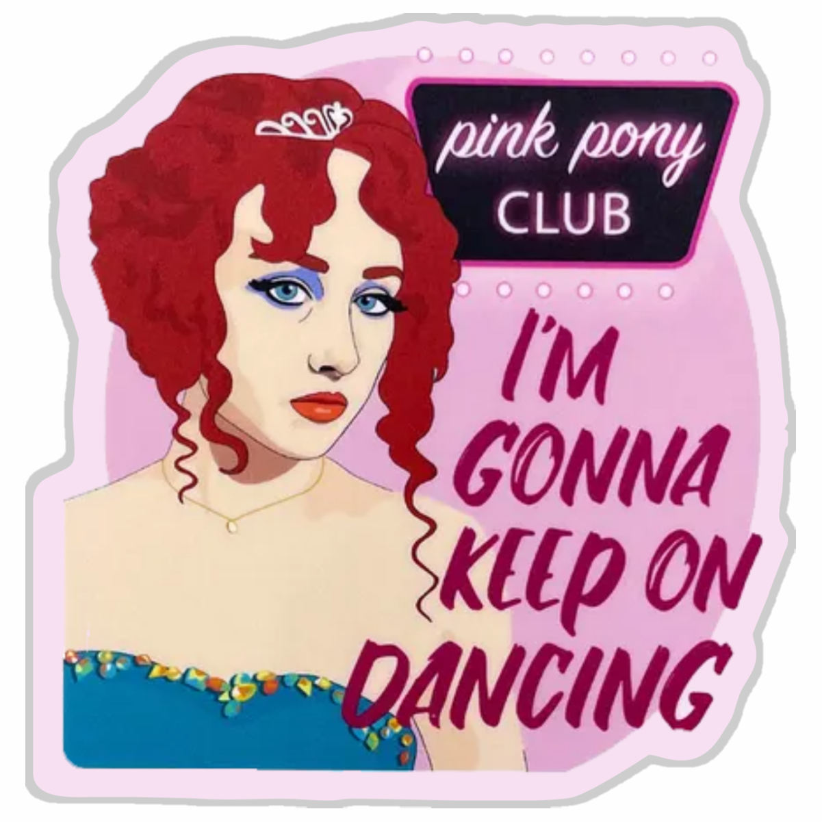 Pink Pony Club 2 Sticker