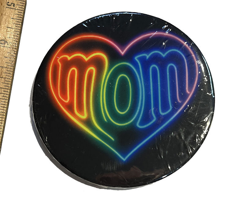 Mom Rainbow Ceramic Coaster