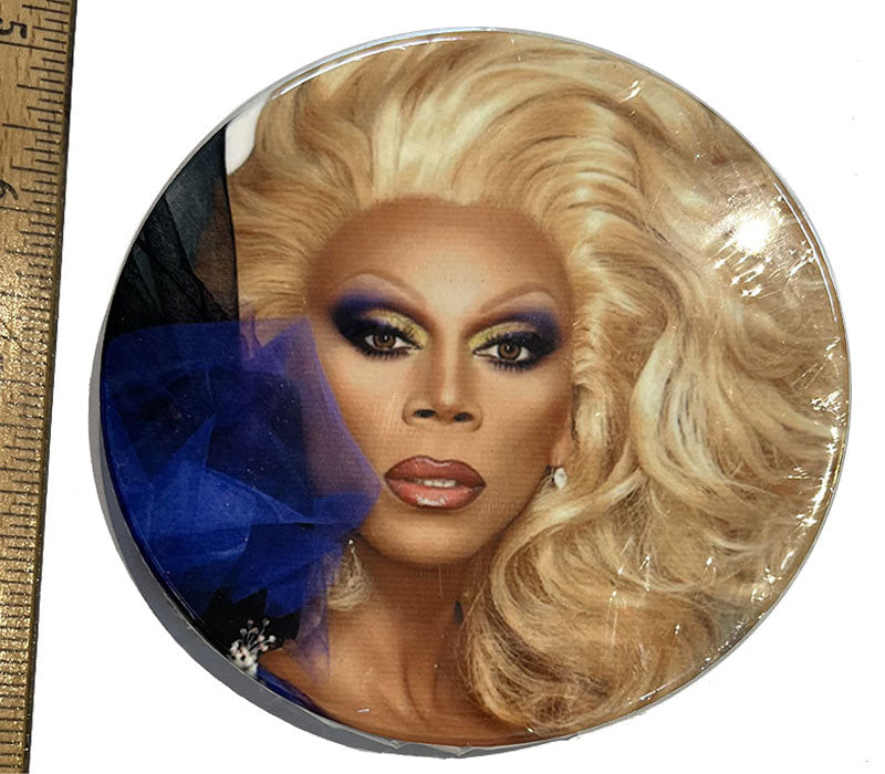 RuPaul Ceramic Coaster