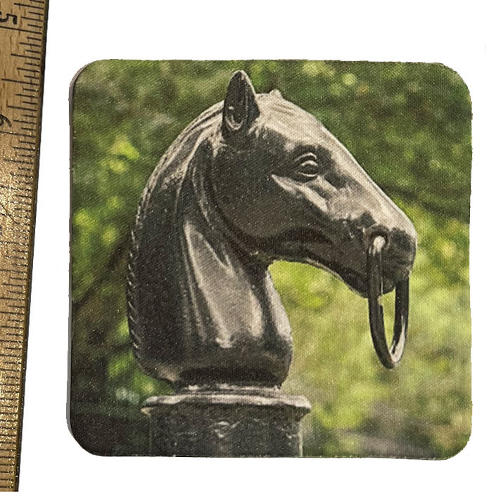 Hitching Post Neoprene Coaster