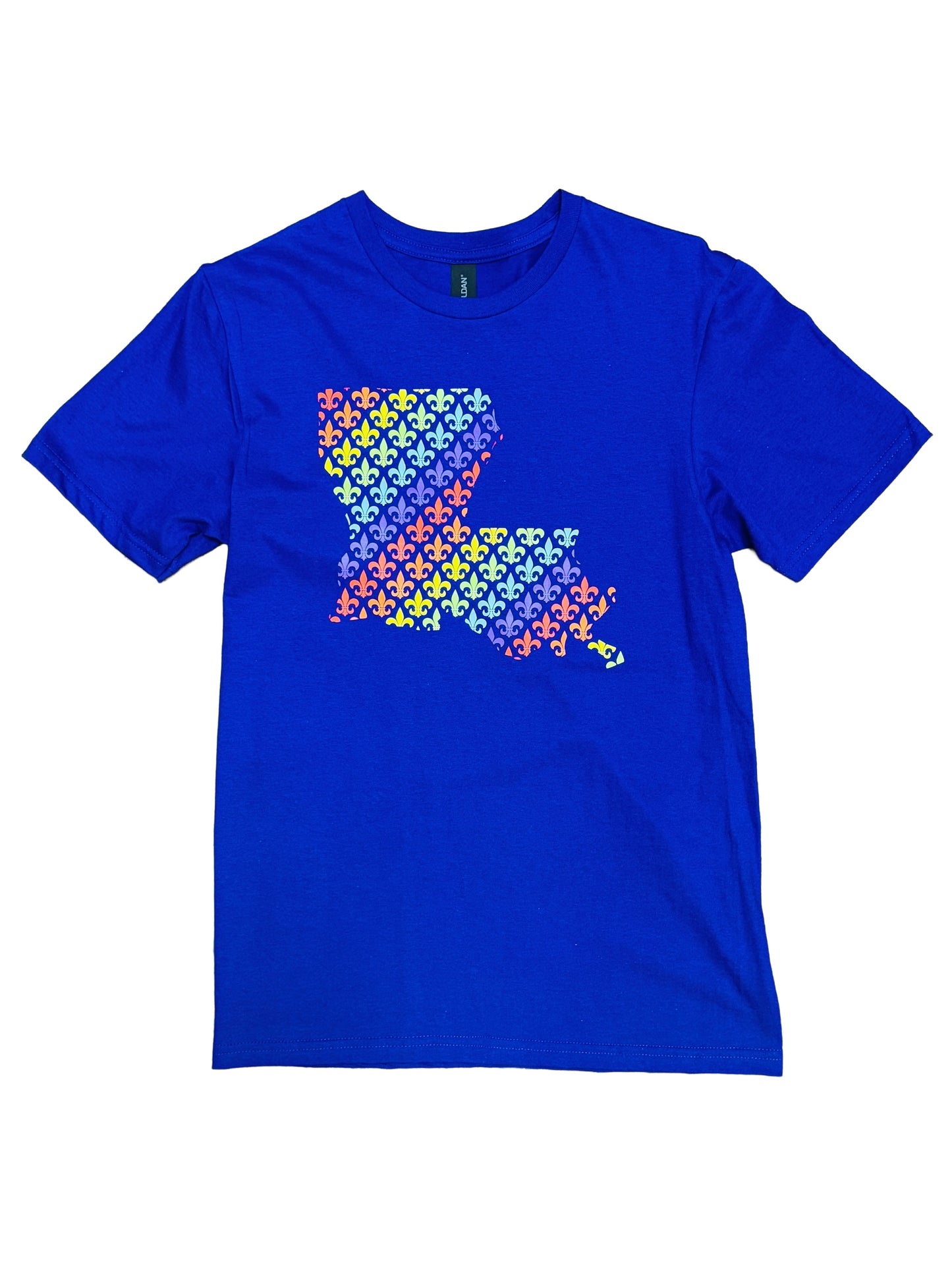 Louisiana of Fleur-de-Lis Short-Sleeve T-Shirt