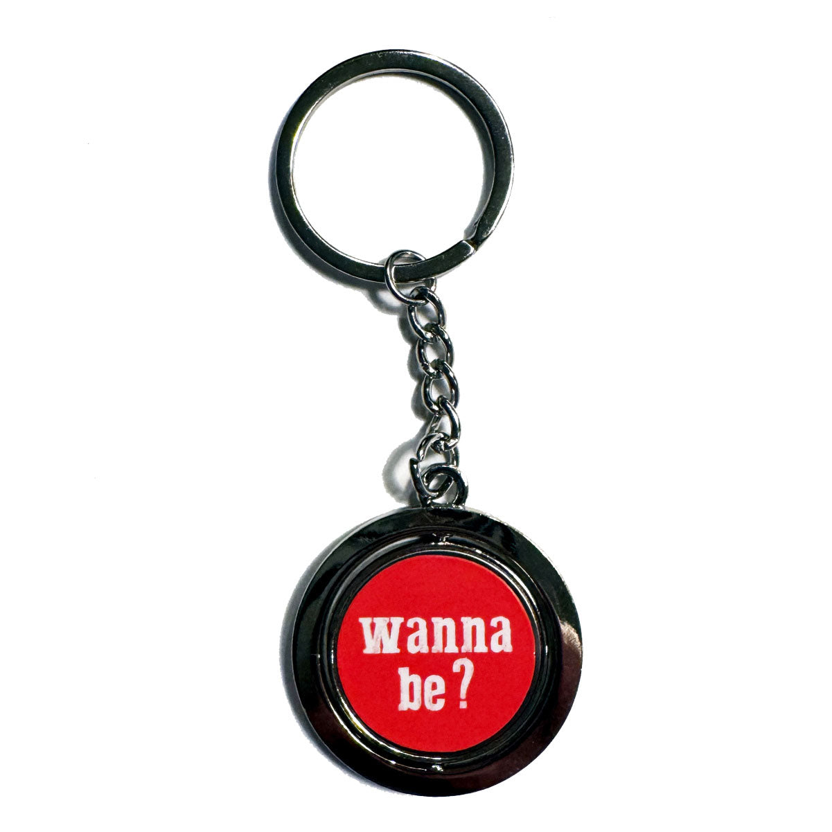 You Gay Bro Red Spinning Keychain