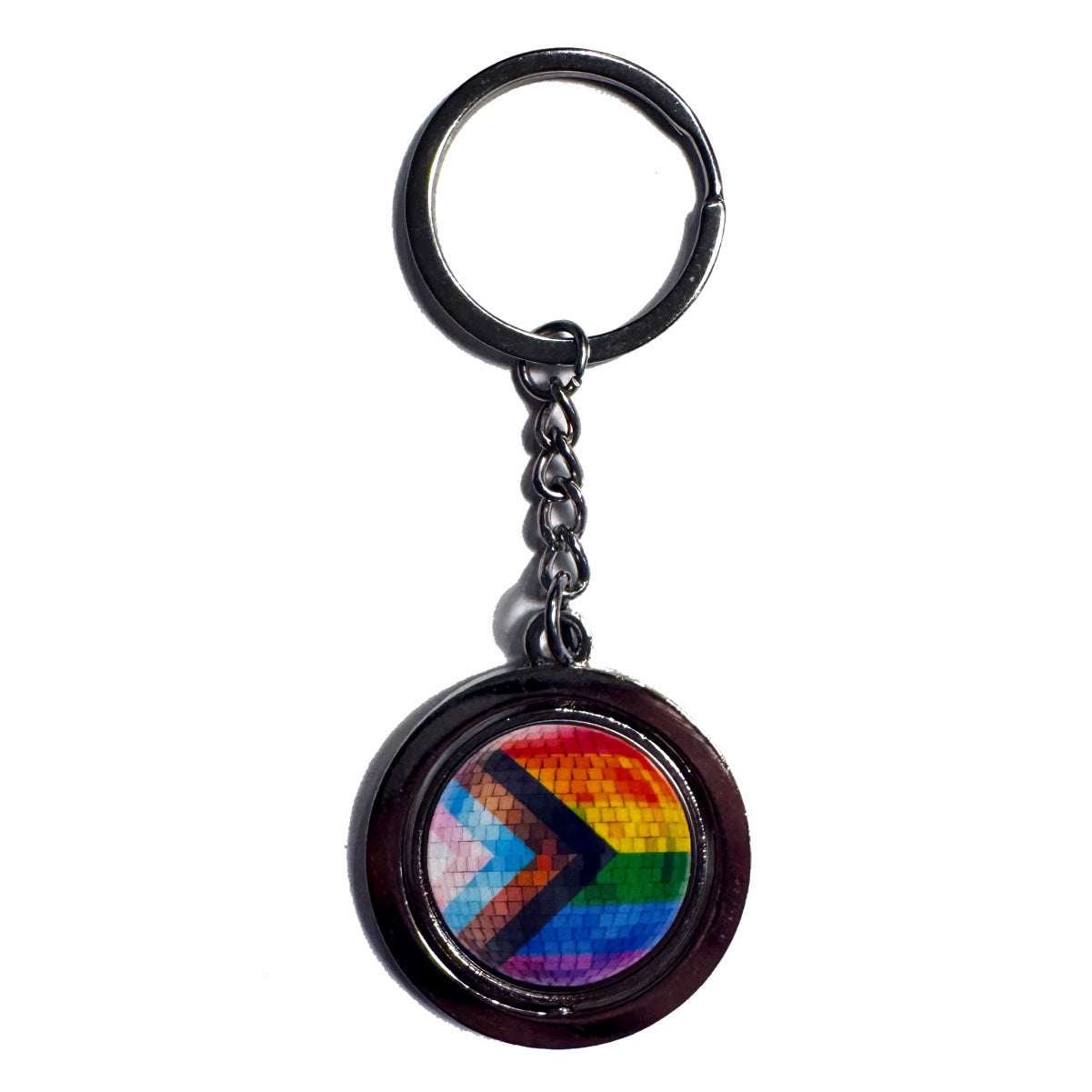 Disco Ball Spinning Keychain