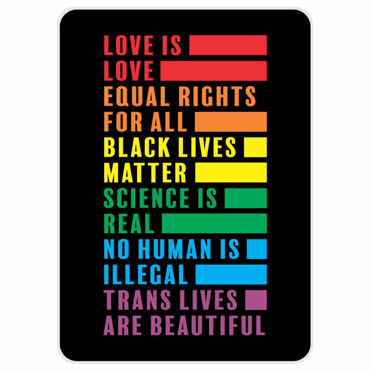 Love Is Love Sticker