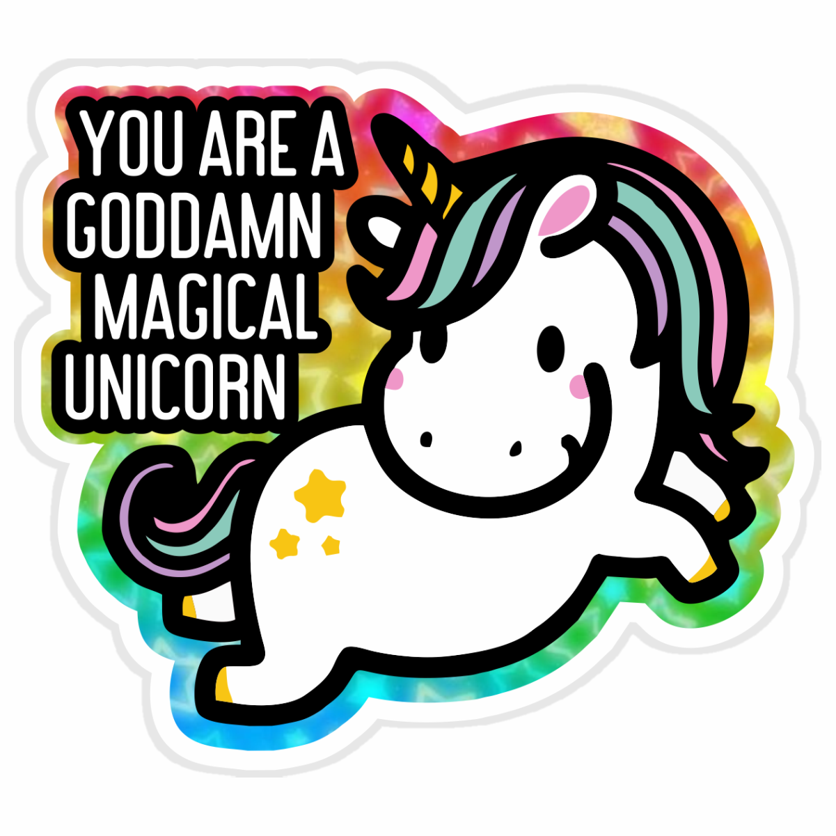 Magical Unicorn Sticker