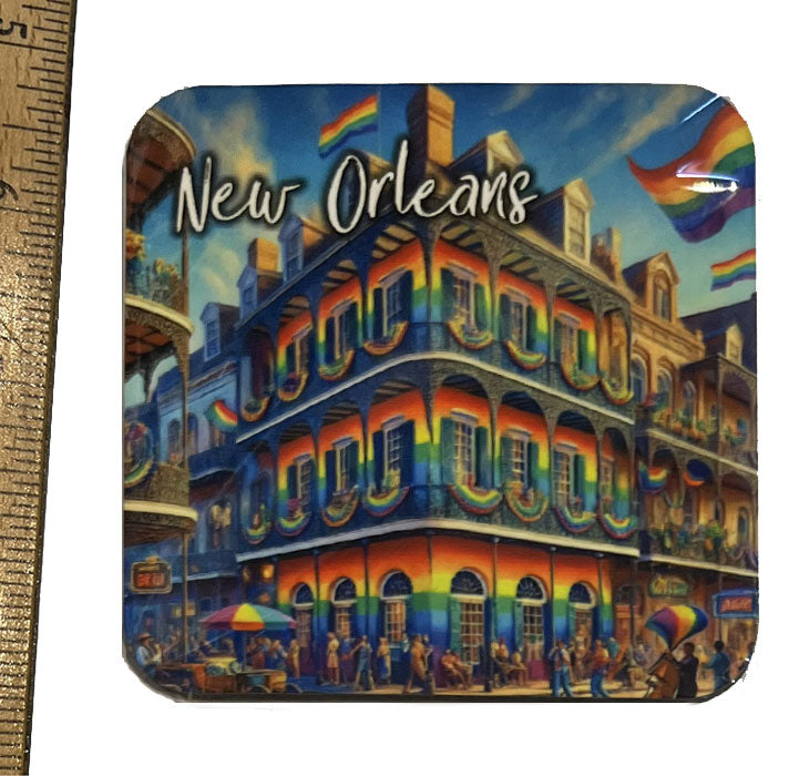 New Orleans Balconies Magnet
