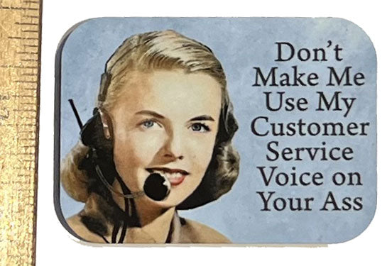 Customer Service Voice Magnet