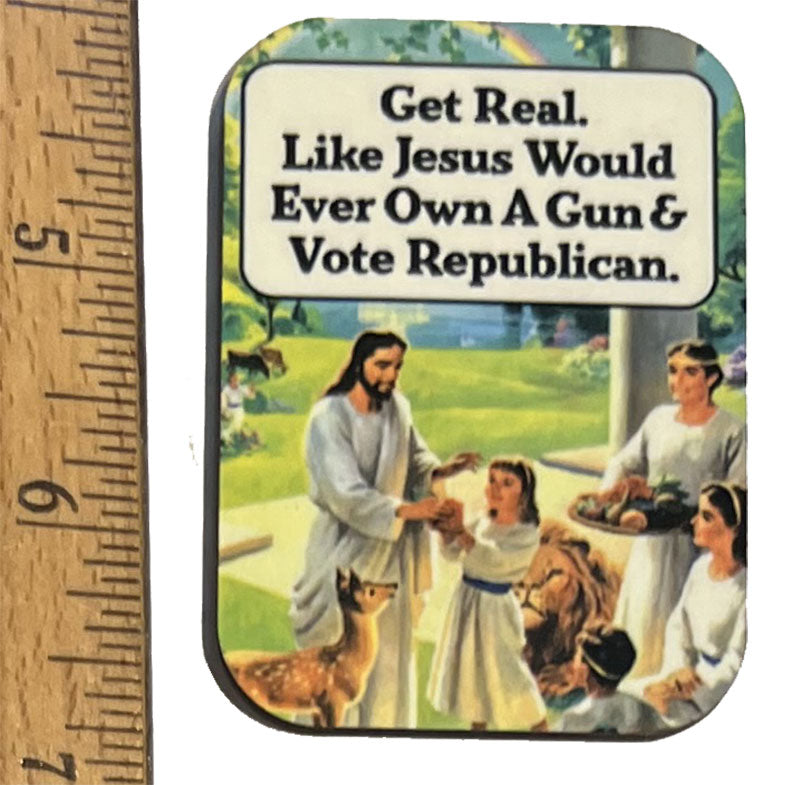 Get Real Jesus Magnet