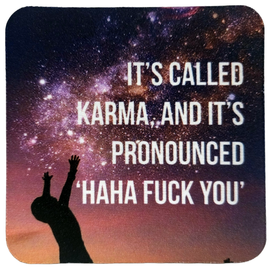 Karma Neoprene Coaster