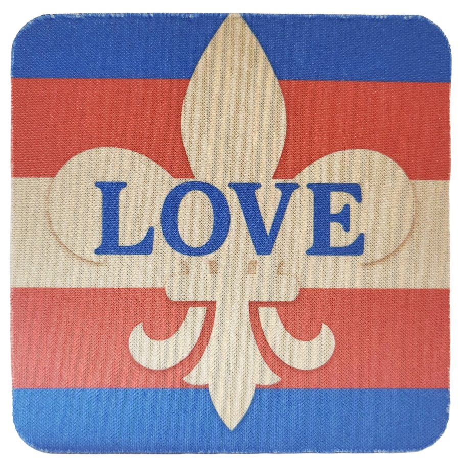 Transgender Love Neoprene Coaster