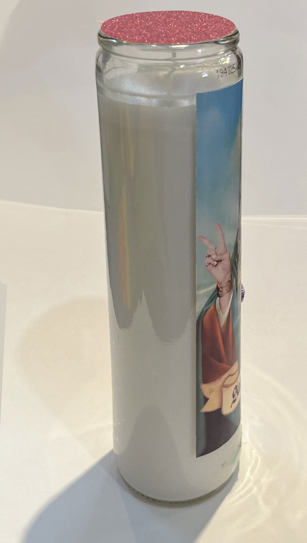 Saint Alexis Rose Candle