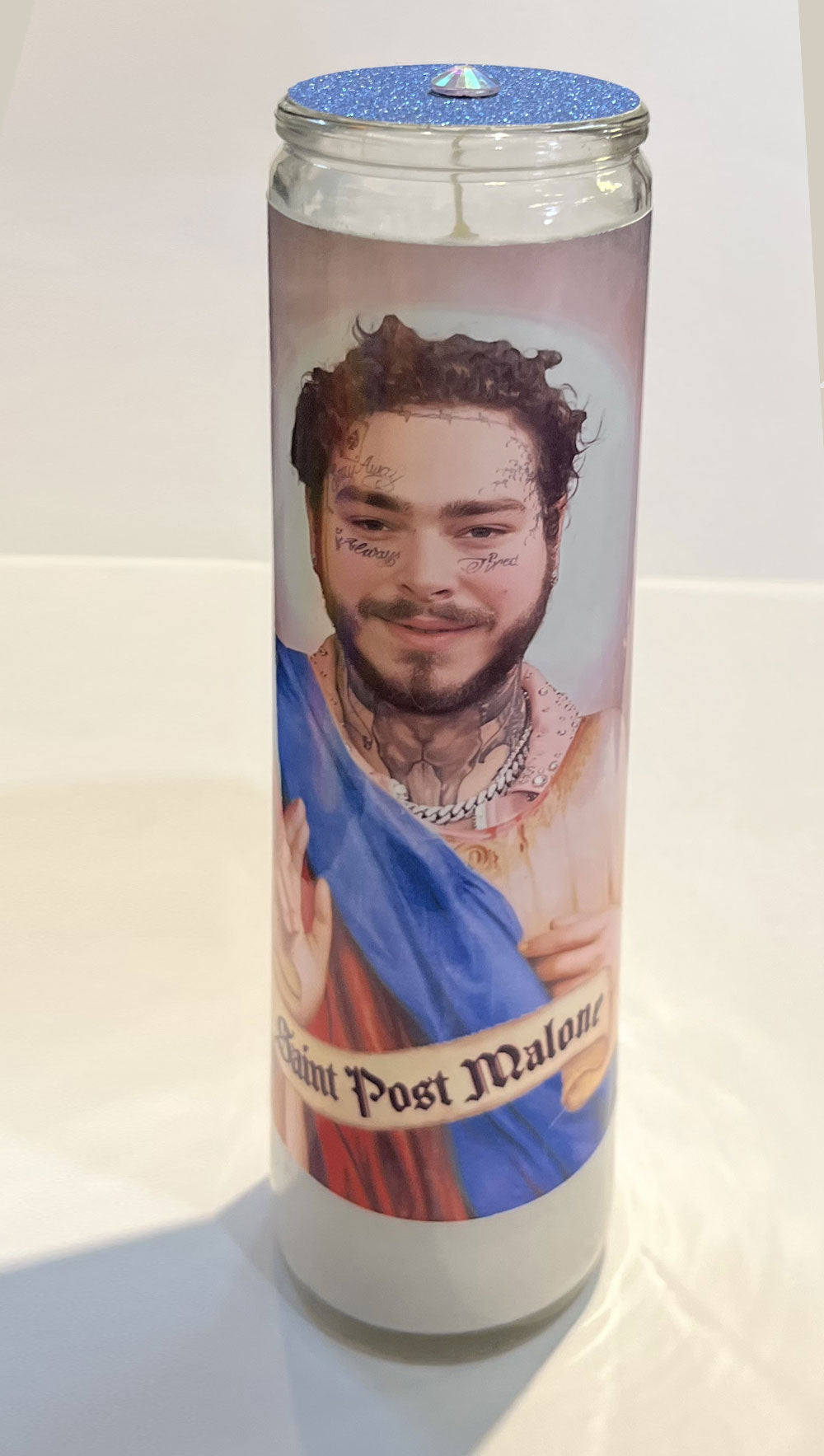 Saint Post Malone Candle