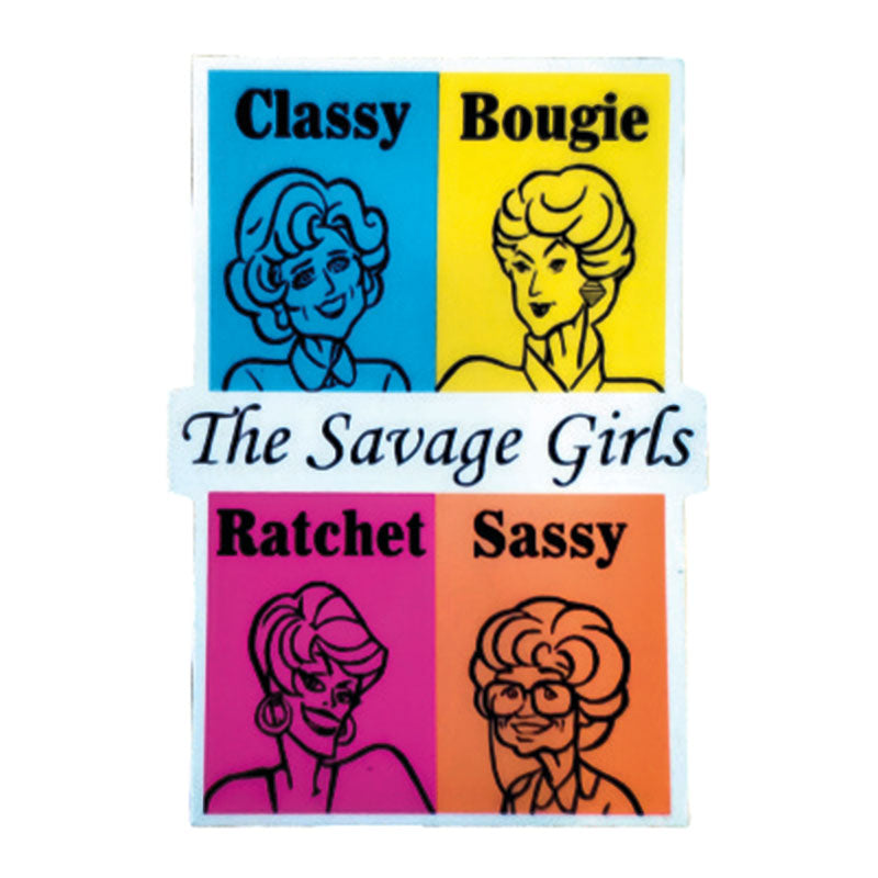 Savage Girls Sticker