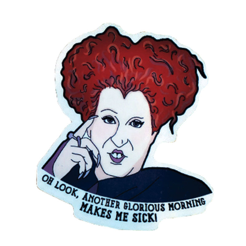 Winifred Morning Sticker