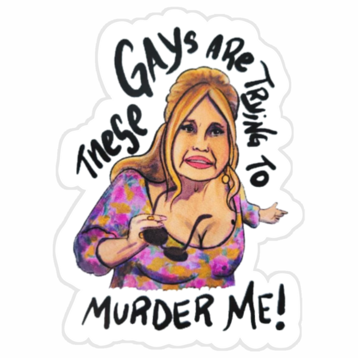 Jennifer Coolidge Sticker