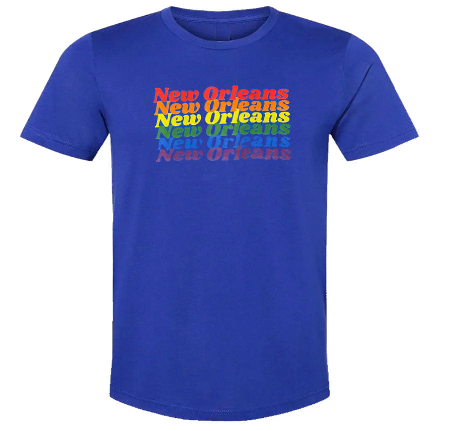 Rainbow New Orleans Short-Sleeve T-Shirt