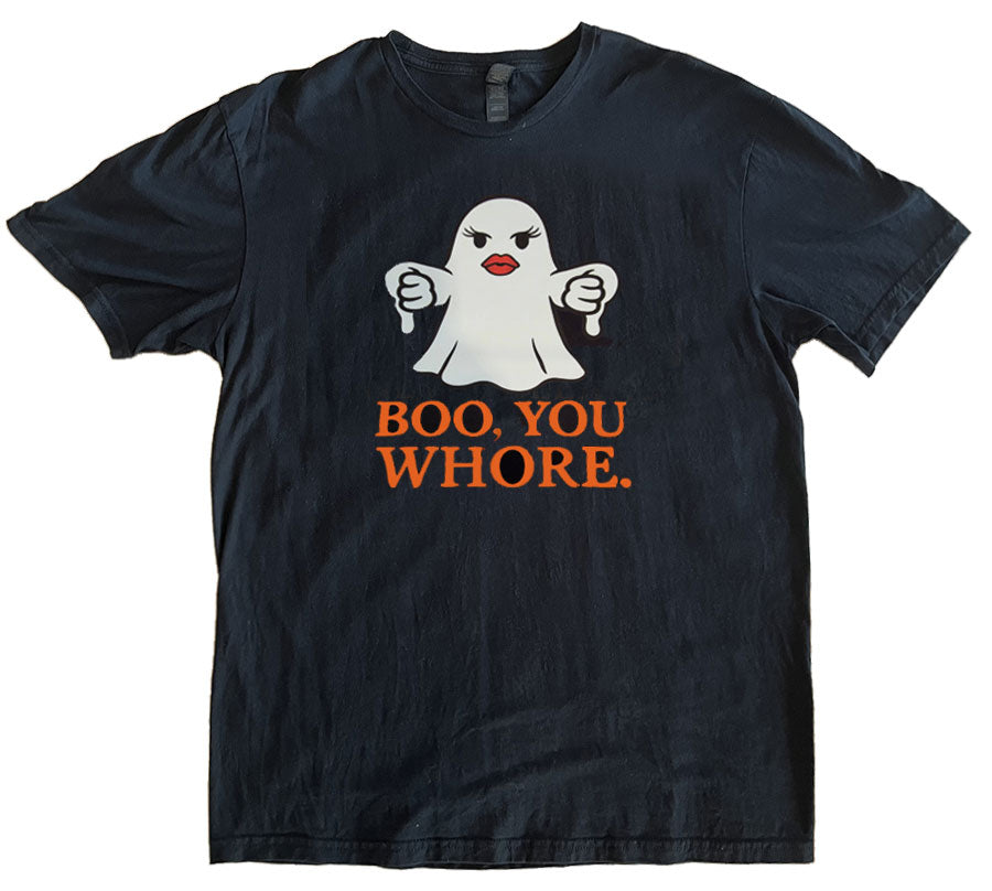Boo You Whore Halloween Short-Sleeve T-Shirt