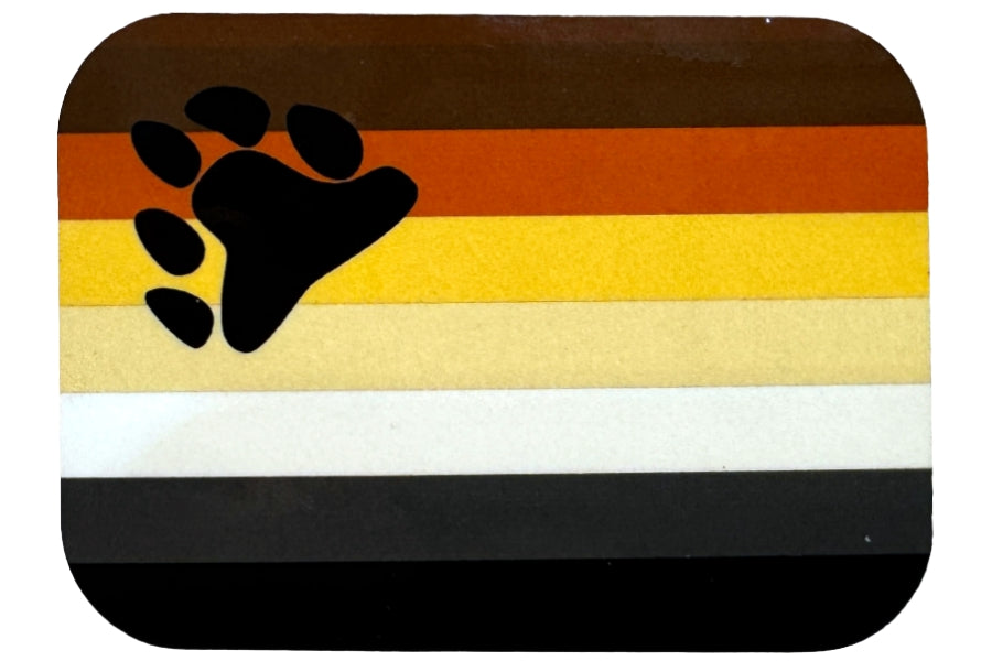 Bear Pride Flag Magnet