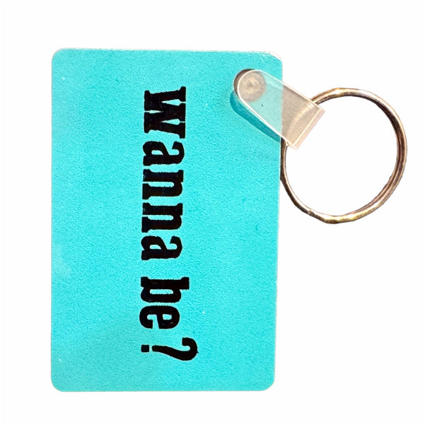 You Gay Bro? Plaque Keychain