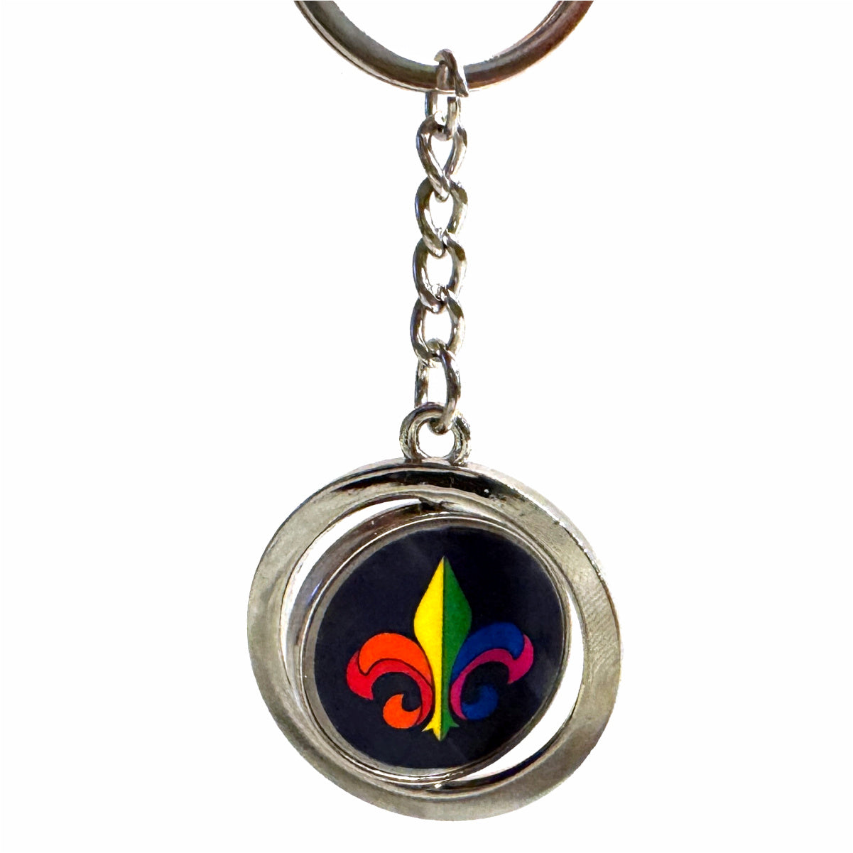 Spinning Keychains – Bourbon Pride