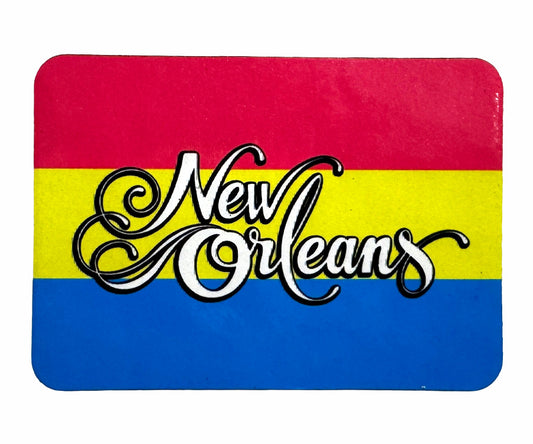 New Orleans Pansexual Pride Magnet