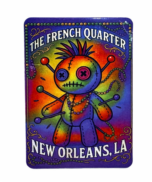 Voodoo Doll New Orleans Magnet