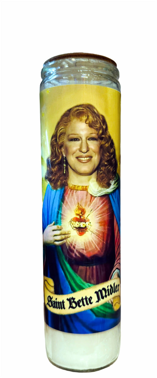 Saint Bette Midler Candle