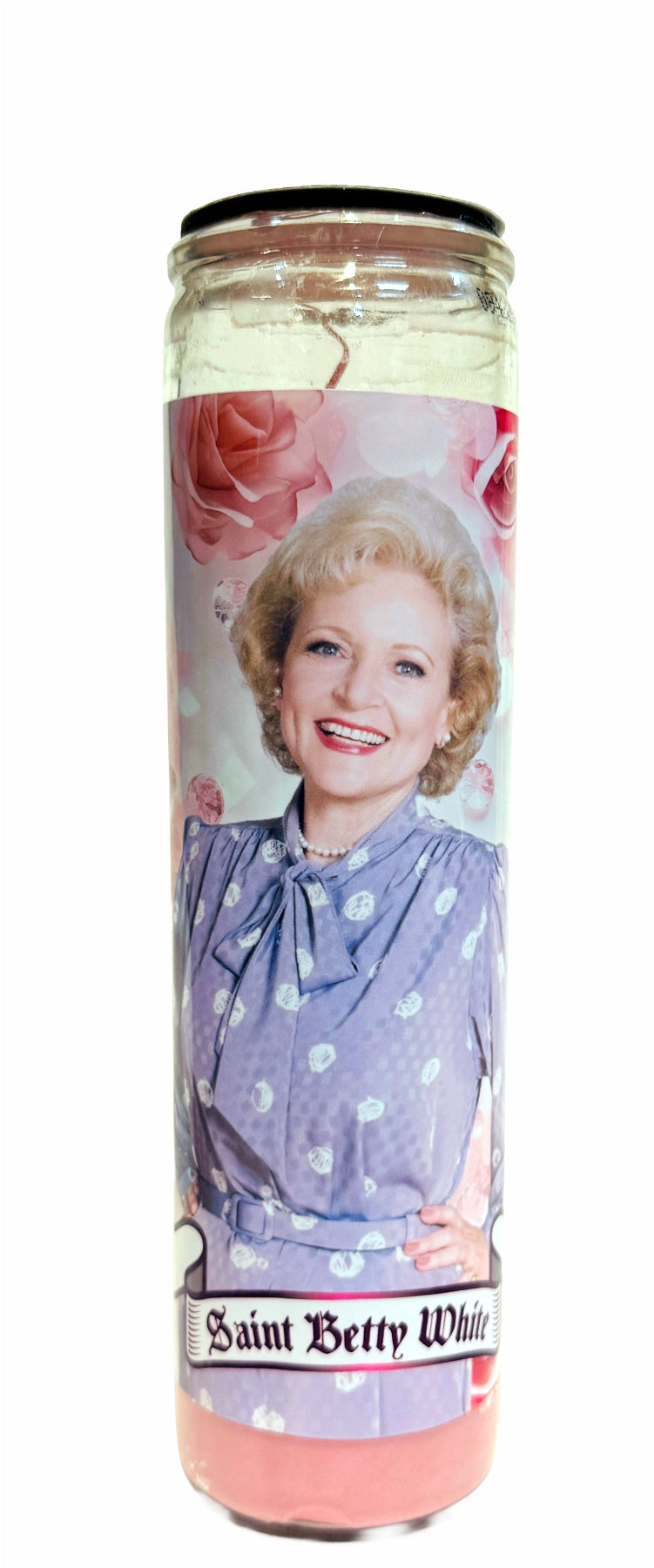 Saint Betty White Candle