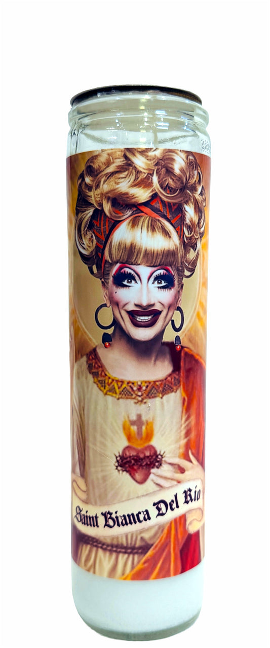 Saint Bianca Del Rio Candle