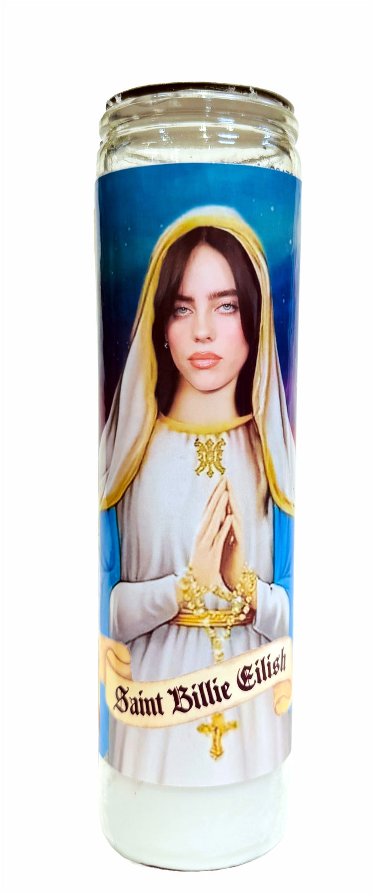 Saint Billie Eilish Candle