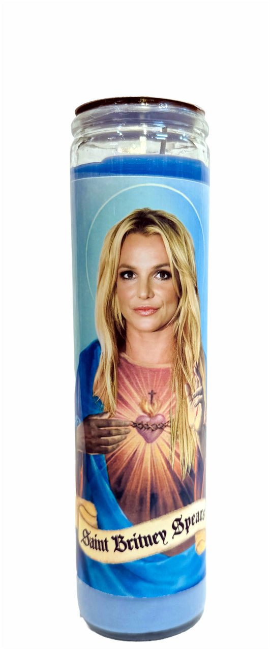 Saint Britney Spears Candle