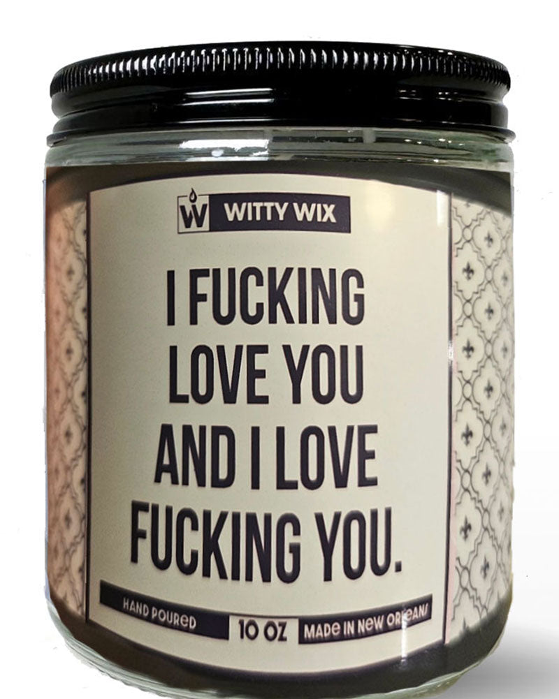 I F'ing Love You Candle