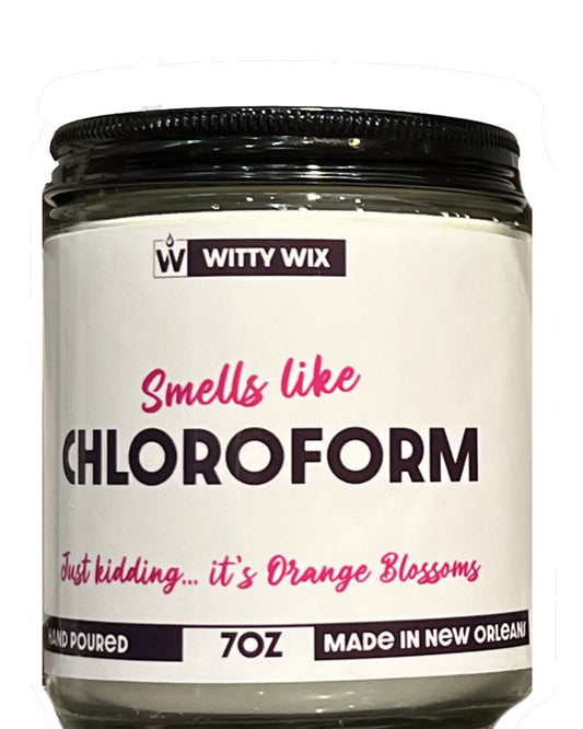 Smells Like Chloroform Candle