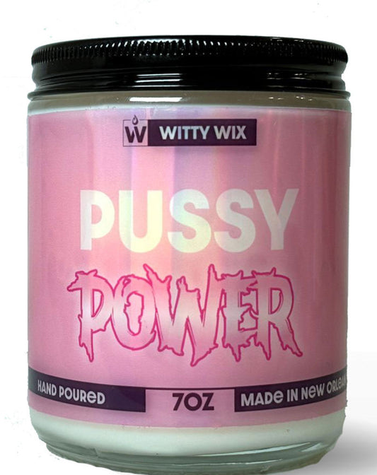 Pussy Power Candle
