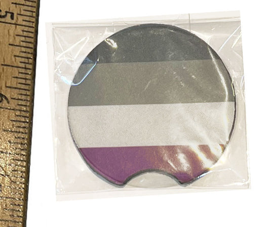 Asexual Flag Car Coaster