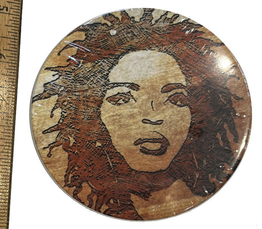 Lauryn Hill Ceramic Coaster