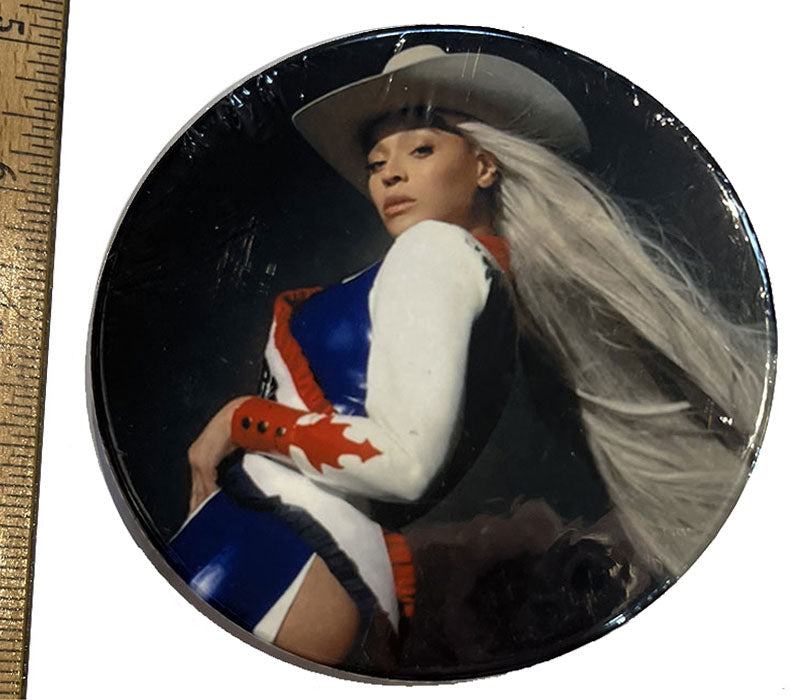 Beyonce Cowboy Carter Ceramic Coaster – Bourbon Pride