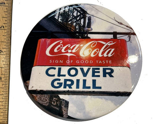 Clover Grill Ceramic Coaster