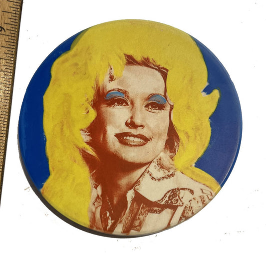 Dolly Parton Warhol Style Ceramic Coaster