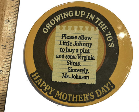 Growing Up in the '70s Ceramic Coaster
