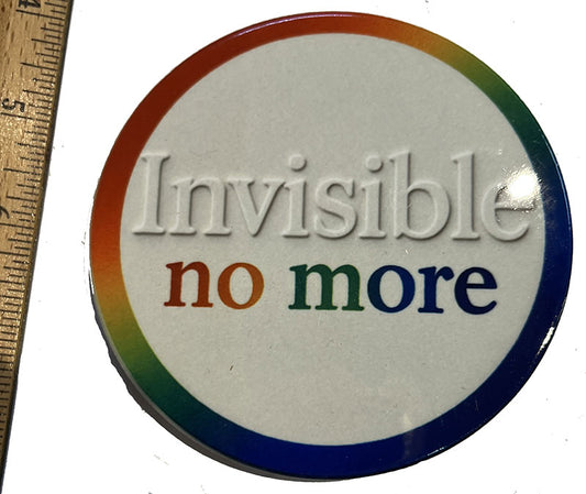 Invisible No More Ceramic Coaster