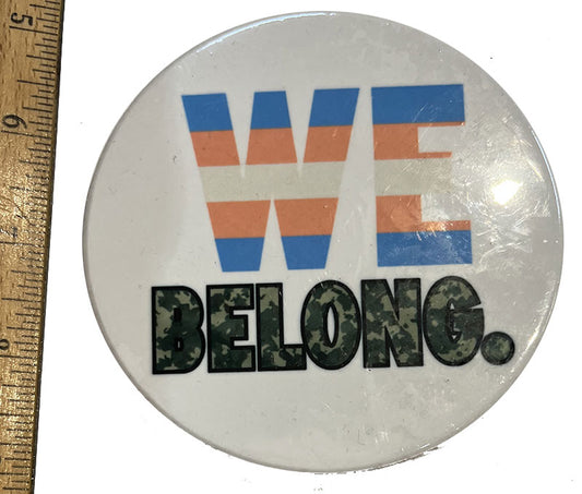 We Belong Ceramic Coaster