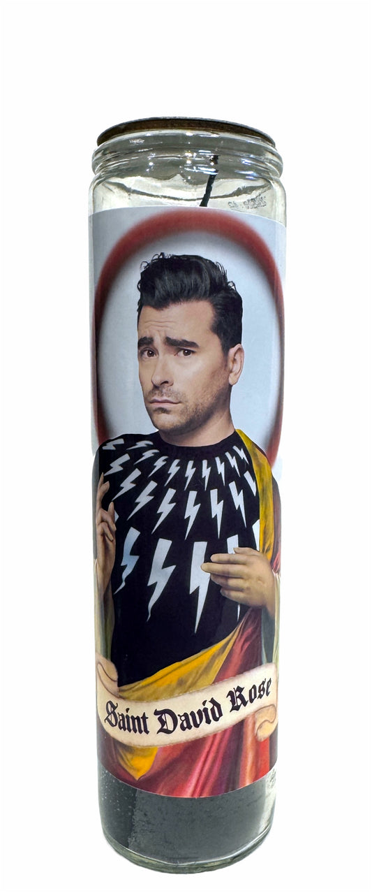 Saint David Rose Candle