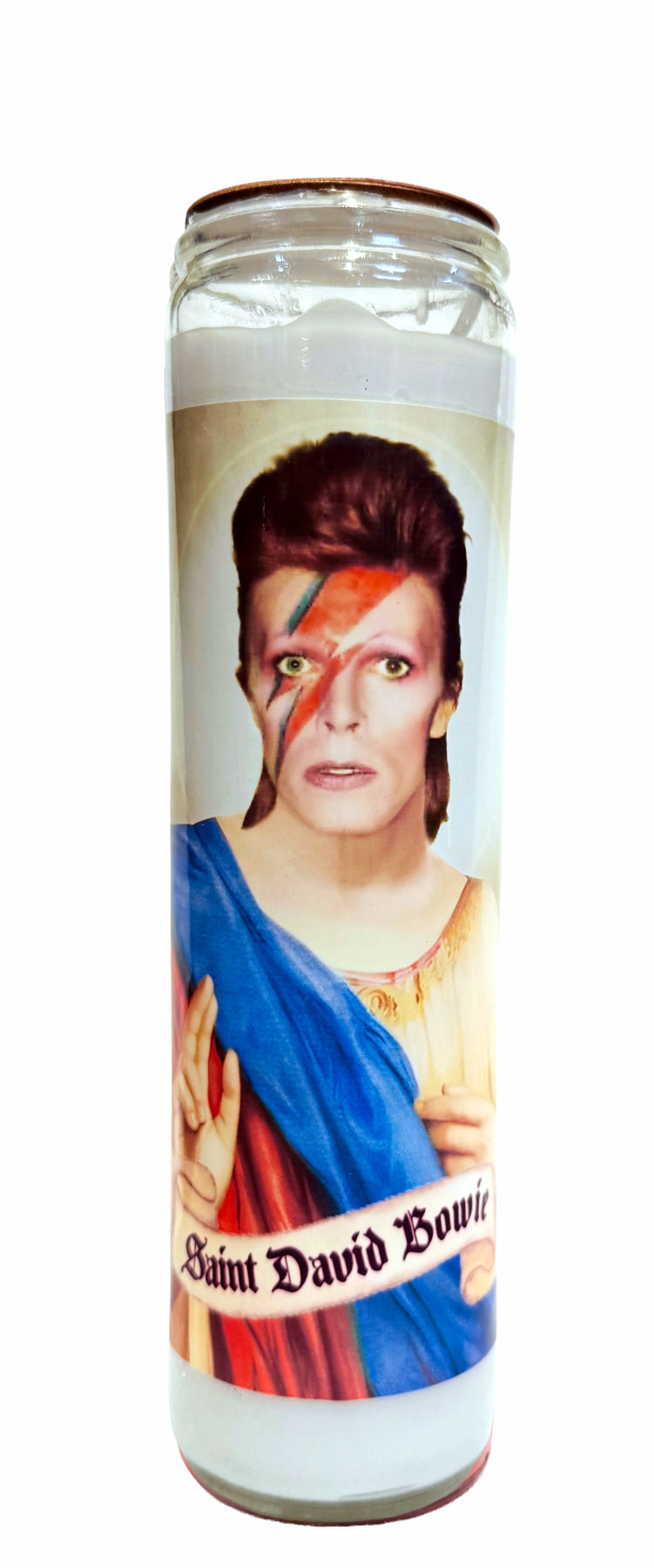 Saint David Bowie Candle