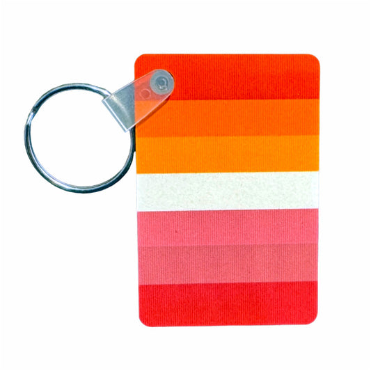 Lesbian Plaque Keychain