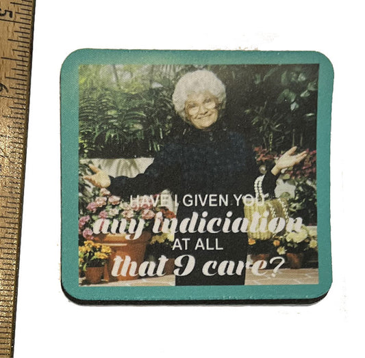Golden Girls Sophia Neoprene Coaster