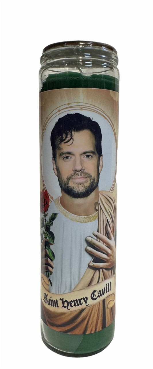Saint Henry Cavill Prayer Candle